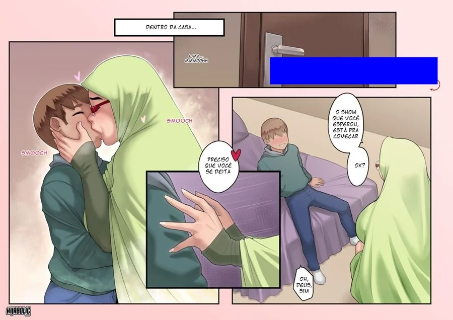 Na Casa da Vovó Explícita: Sexo Ardente e Proibições Árabes