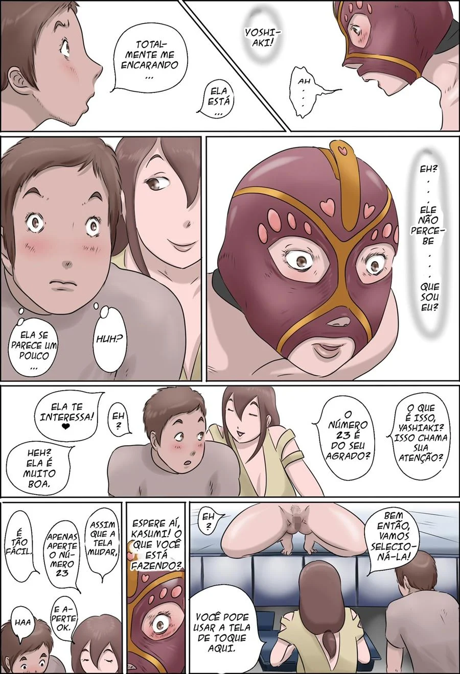 Swinger com Mamãe: Foda Explícita entre Mães e Filhos em HQ