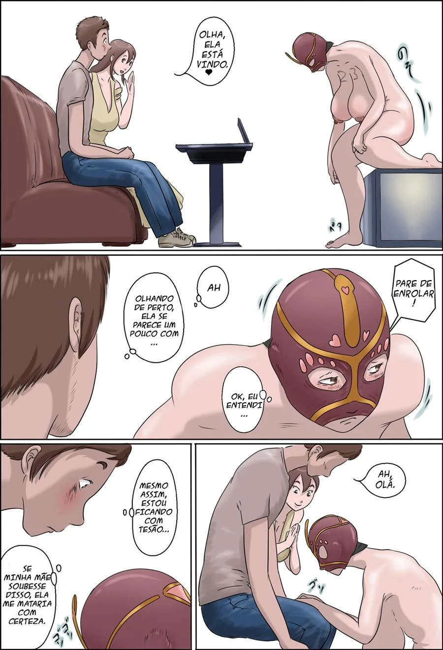 Swinger com Mamãe: Foda Explícita entre Mães e Filhos em HQ