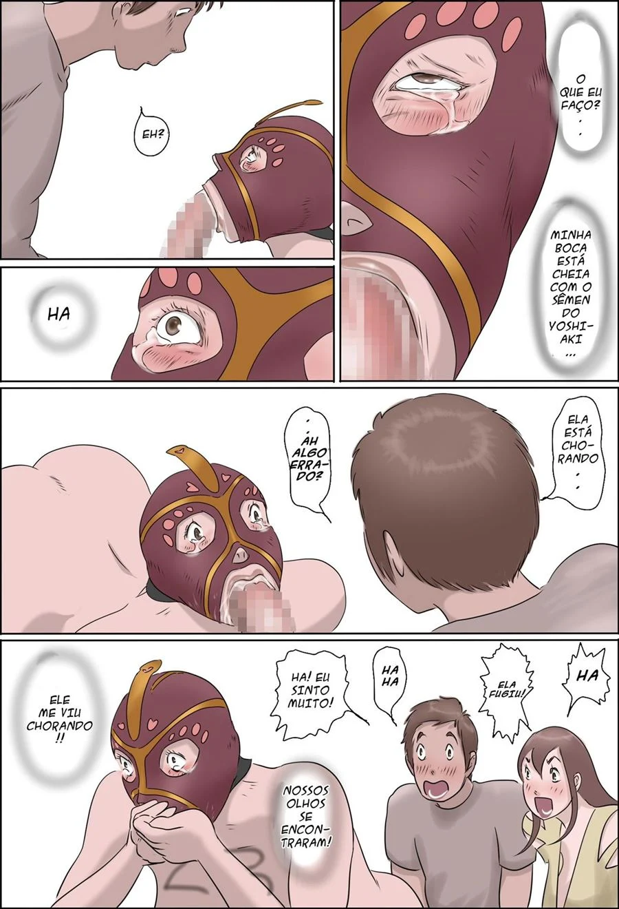 Swinger com Mamãe: Foda Explícita entre Mães e Filhos em HQ