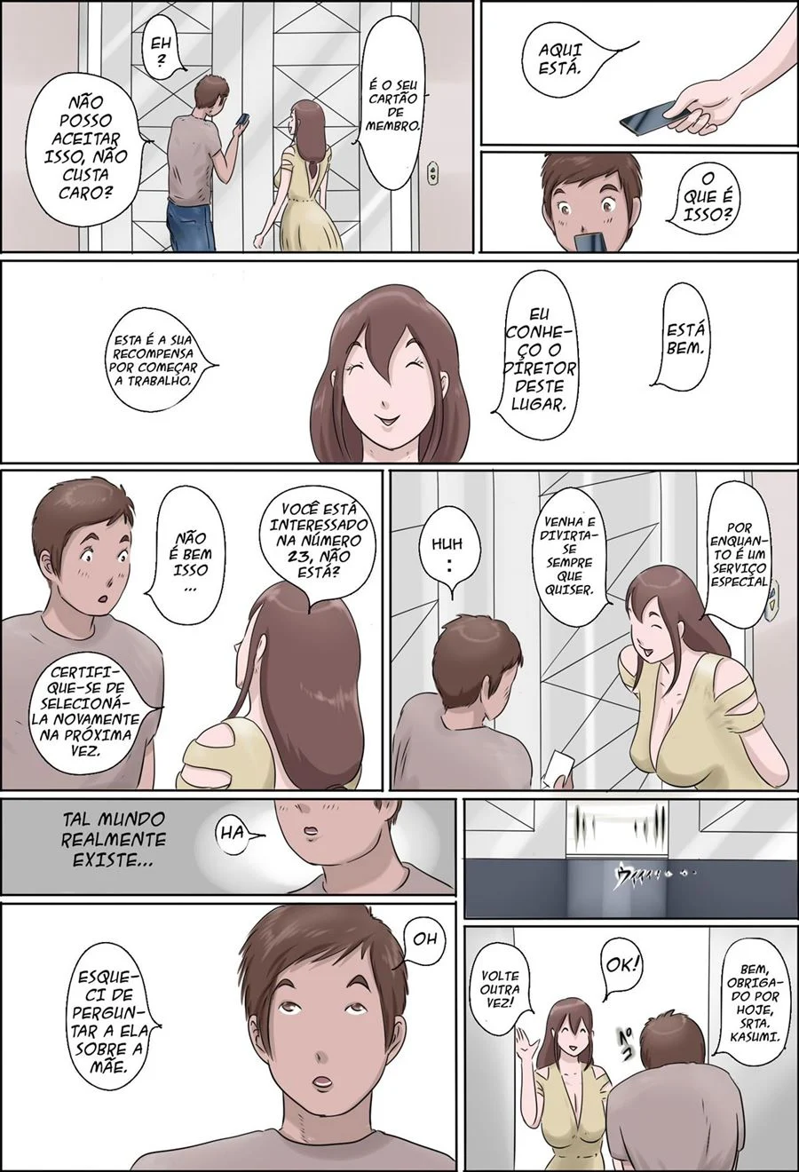 Swinger com Mamãe: Foda Explícita entre Mães e Filhos em HQ