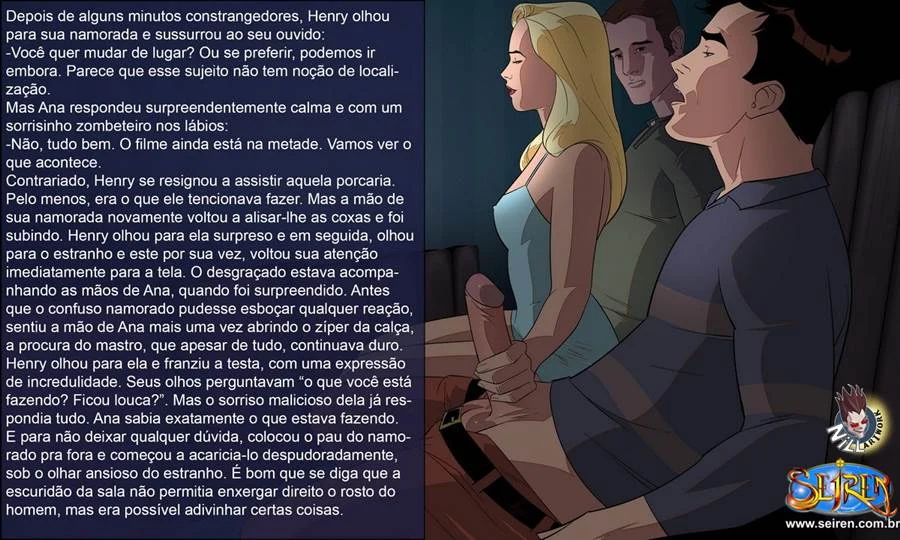 Amante na Sala Escura: Quadrinhos Eróticos Explícitos e Intensos