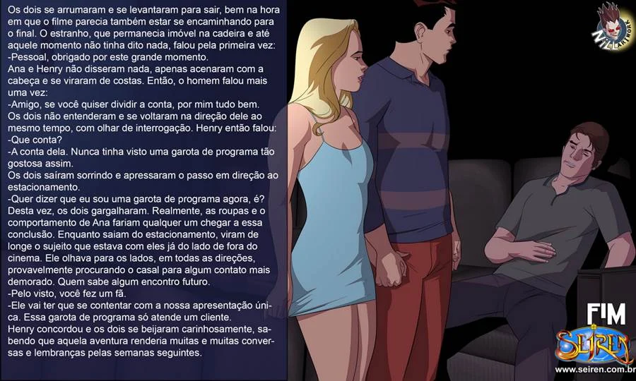 Amante na Sala Escura: Quadrinhos Eróticos Explícitos e Intensos