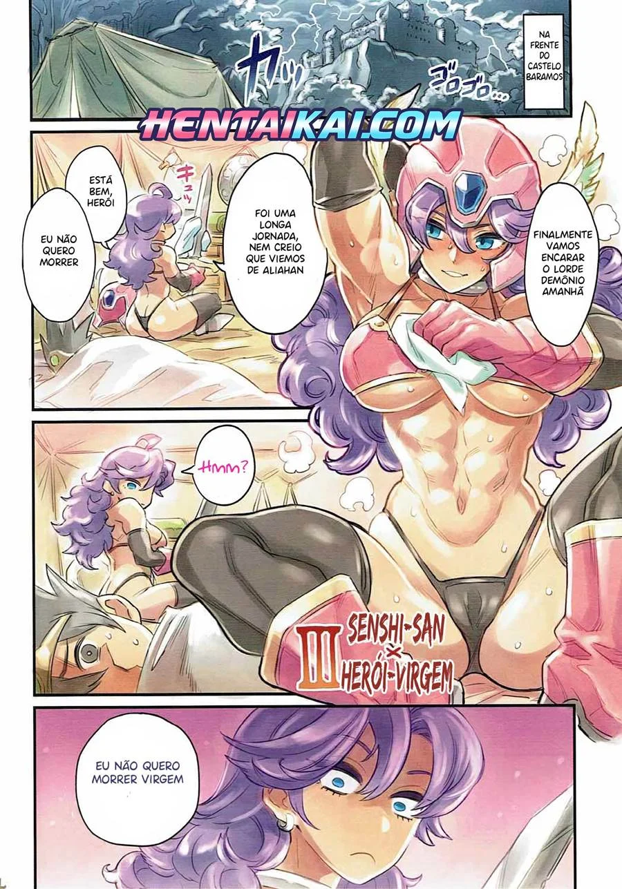 Anal Proibido com a Coleguinha de Aventura em Dragon Quest