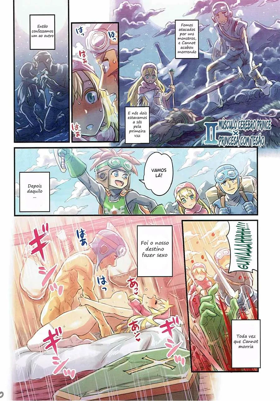 Anal Proibido com a Coleguinha de Aventura em Dragon Quest