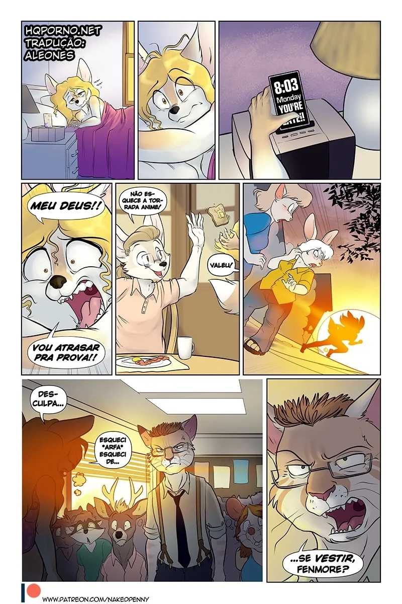 Sexo Explícito com Penny Peluda em HQ: Fetiche Animal em Ação