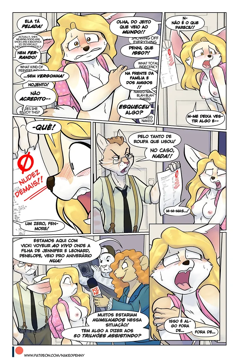 Sexo Explícito com Penny Peluda em HQ: Fetiche Animal em Ação