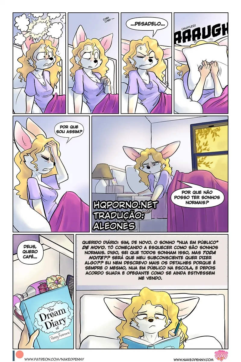 Sexo Explícito com Penny Peluda em HQ: Fetiche Animal em Ação