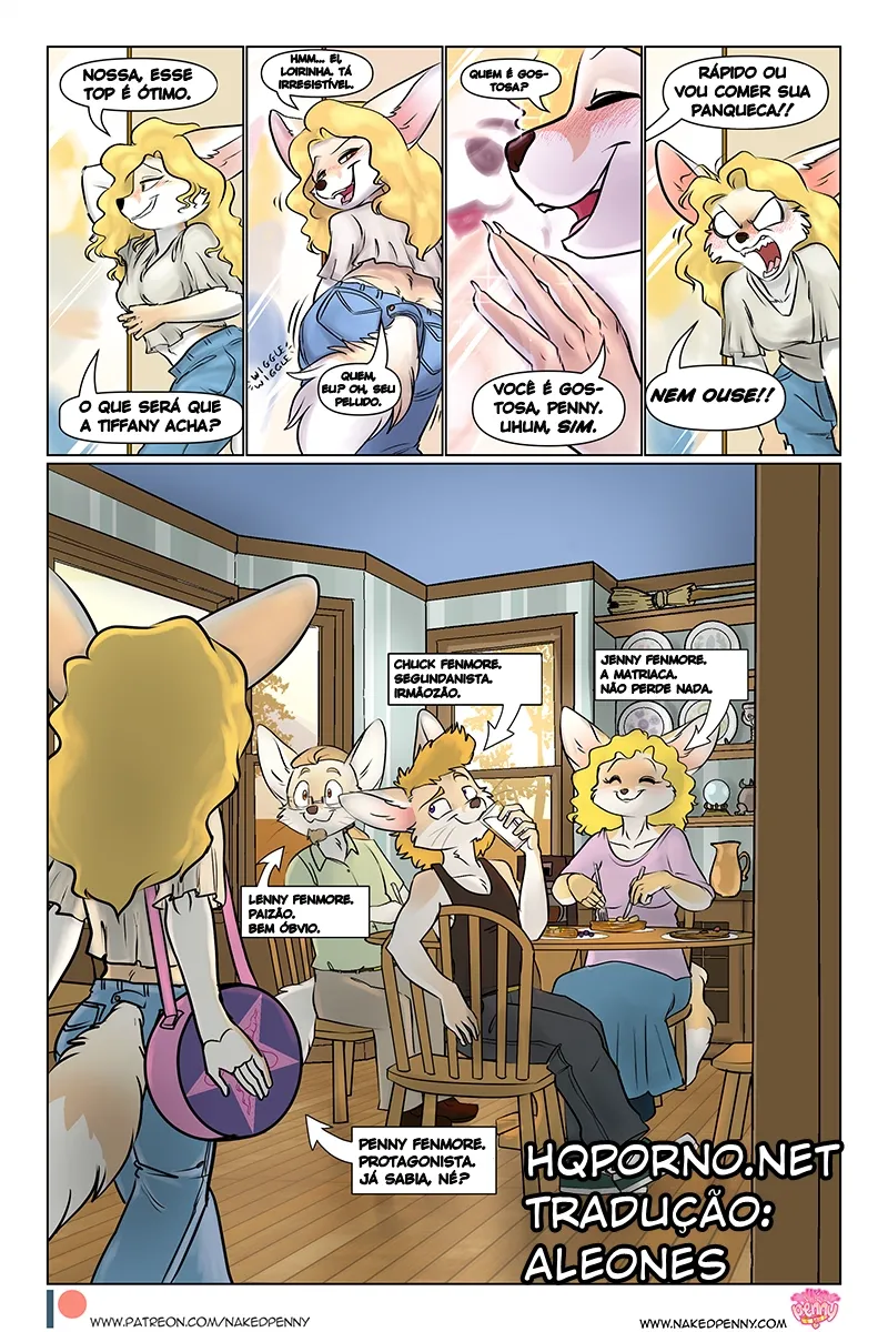 Sexo Explícito com Penny Peluda em HQ: Fetiche Animal em Ação