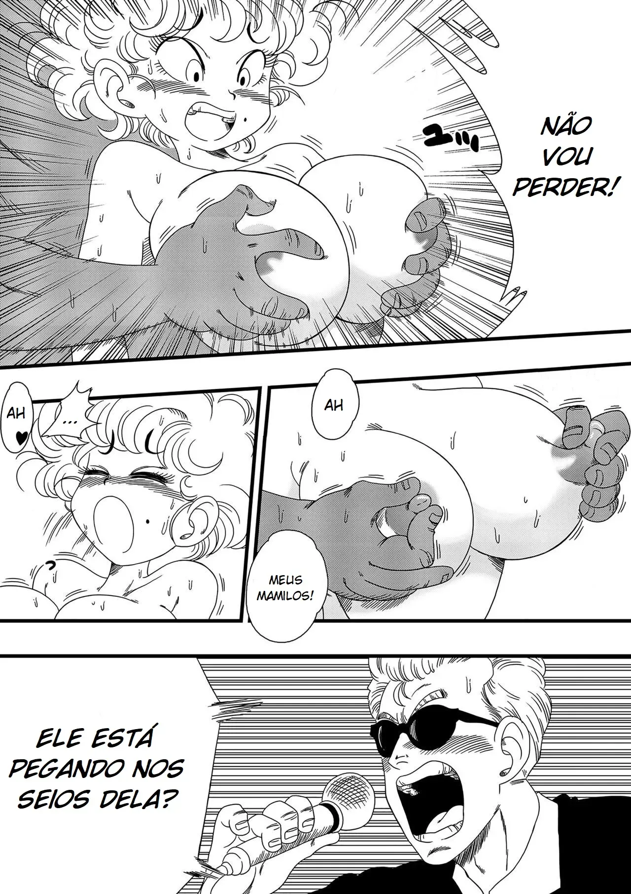 Suculentas Cenas Proibidas de Nam e Ranfan nos Quadrinhos Eróticos de Dragon Ball