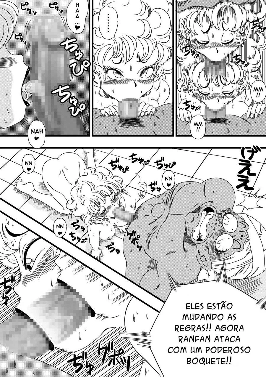 Ranfan VS Nam: A Luta Mais Quente de Dragon Ball em HQ Explícita