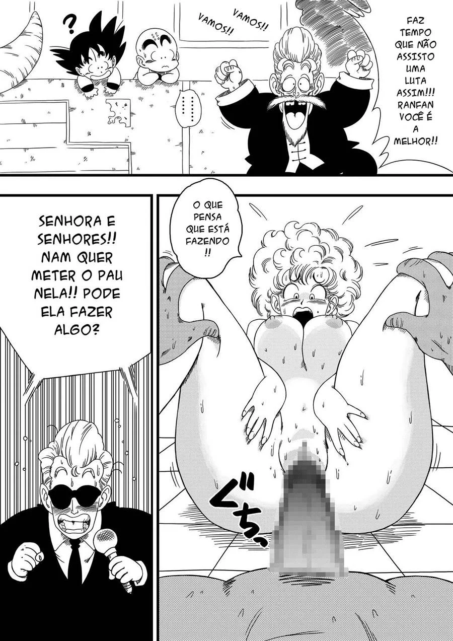 Ranfan VS Nam: A Luta Mais Quente de Dragon Ball em HQ Explícita