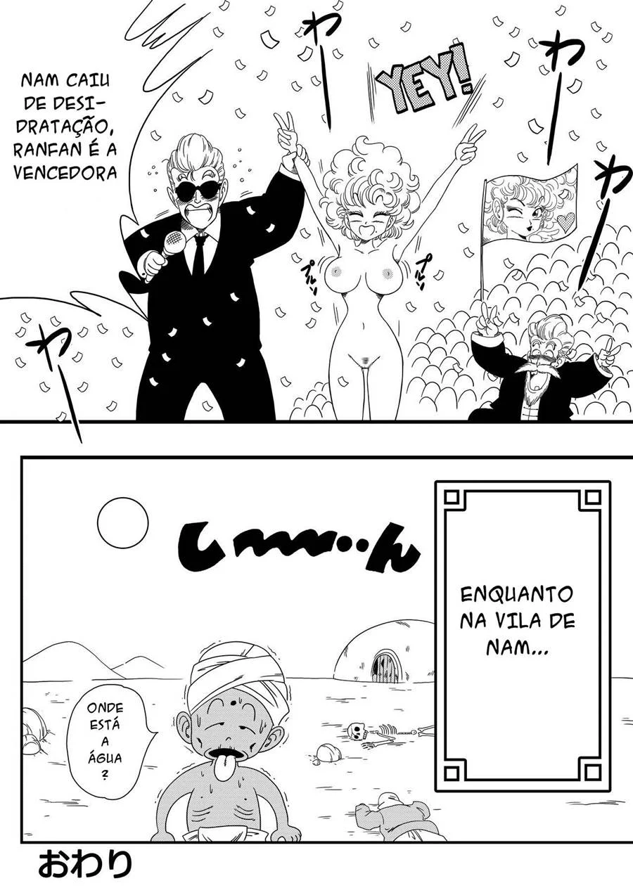 Ranfan VS Nam: A Luta Mais Quente de Dragon Ball em HQ Explícita