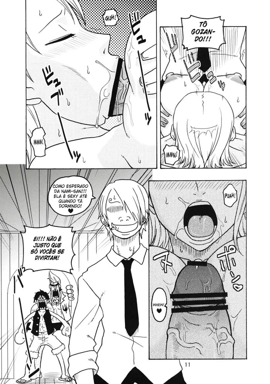 Diário Erótico de Nami e Robin: Surra de Prazer no One Piece