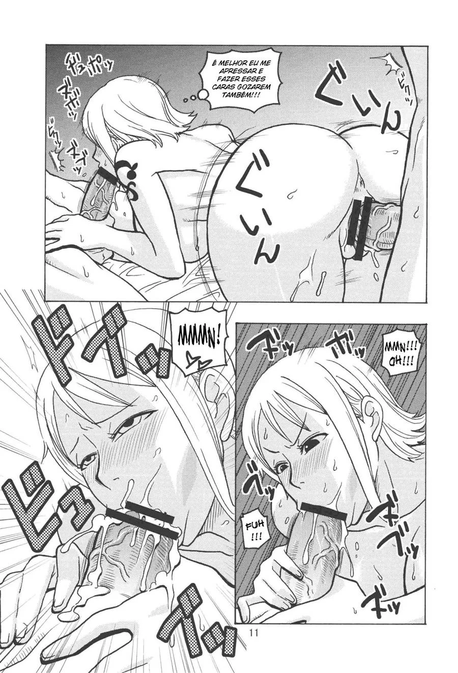 Diário de Surra de Surras da Nami e Robin em One Piece