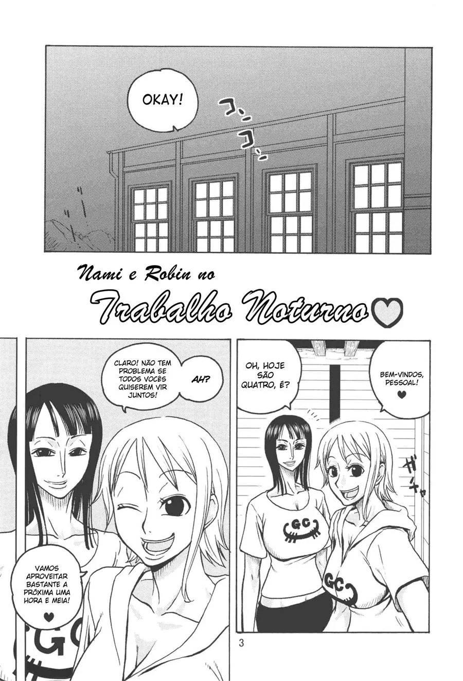 Diário de Surra de Surras da Nami e Robin em One Piece