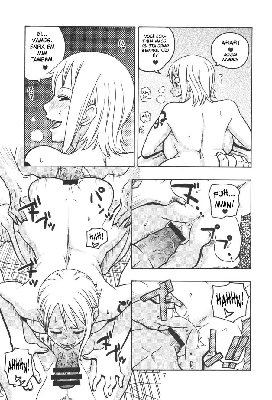 Diário de Surra de Surras da Nami e Robin em One Piece