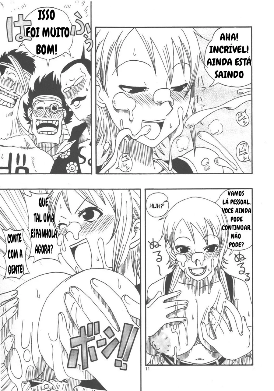 Diário Erótico de Nami - Surra de Prazer no Mundo de One Piece