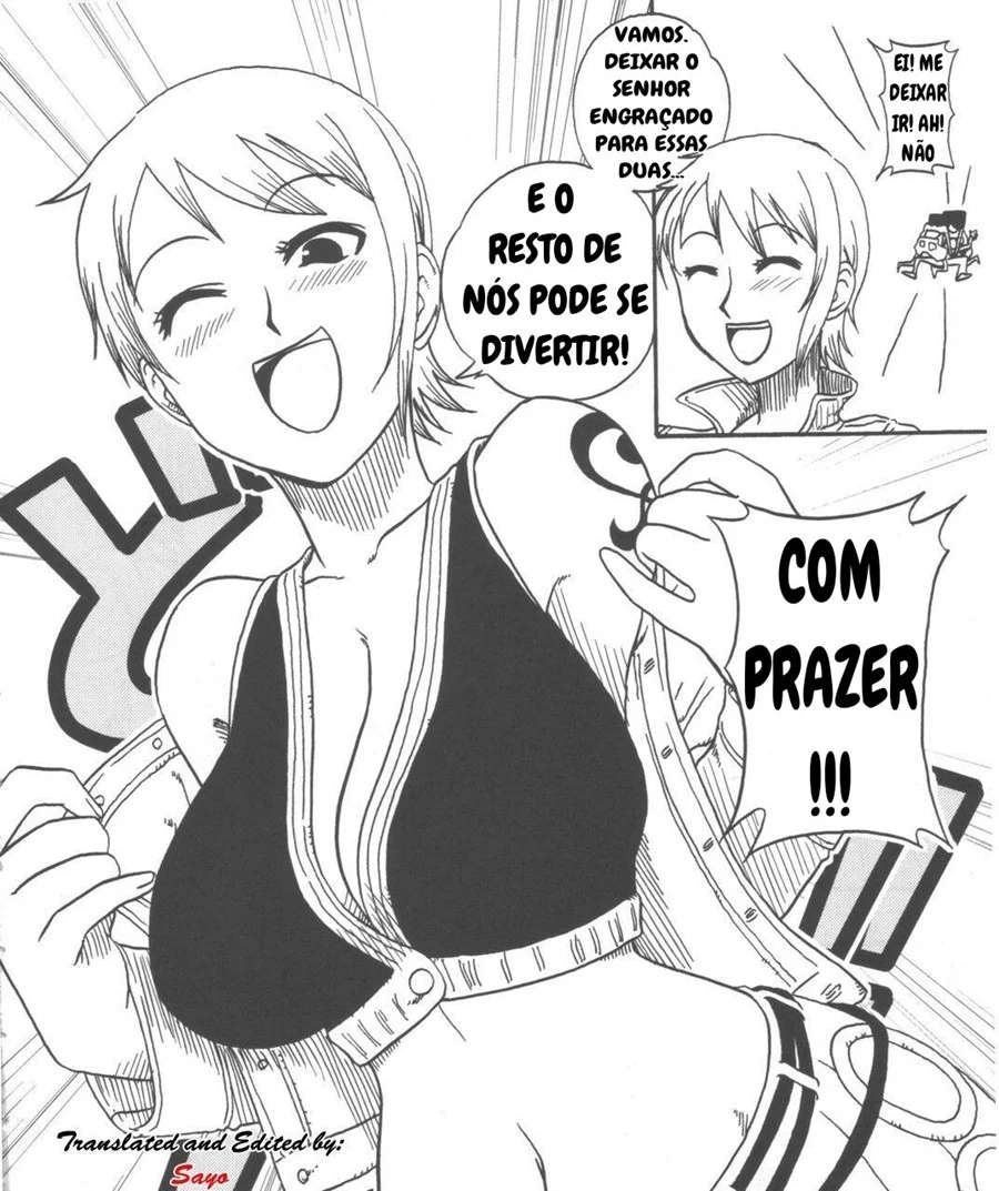 Diário Erótico de Nami - Surra de Prazer no Mundo de One Piece