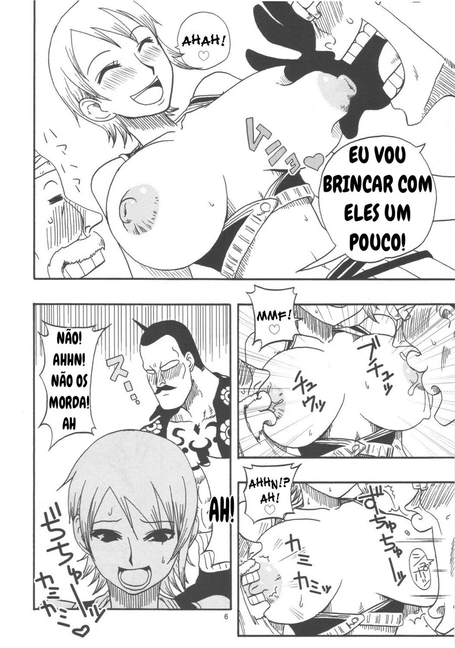 Diário Erótico de Nami - Surra de Prazer no Mundo de One Piece