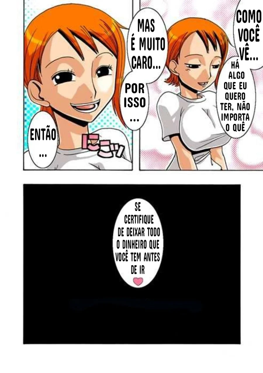 Diários Eróticos de Nami: Sexo Explícito com a Pirata Mais Safada de One Piece