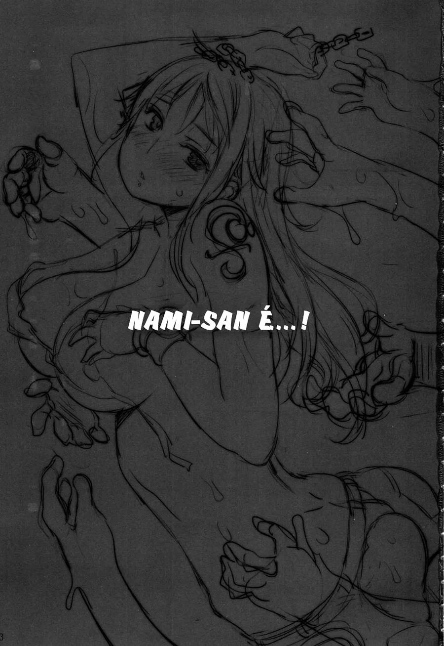 Nami Sentada na Pica do Luffy - Hentai Explícito de One Piece