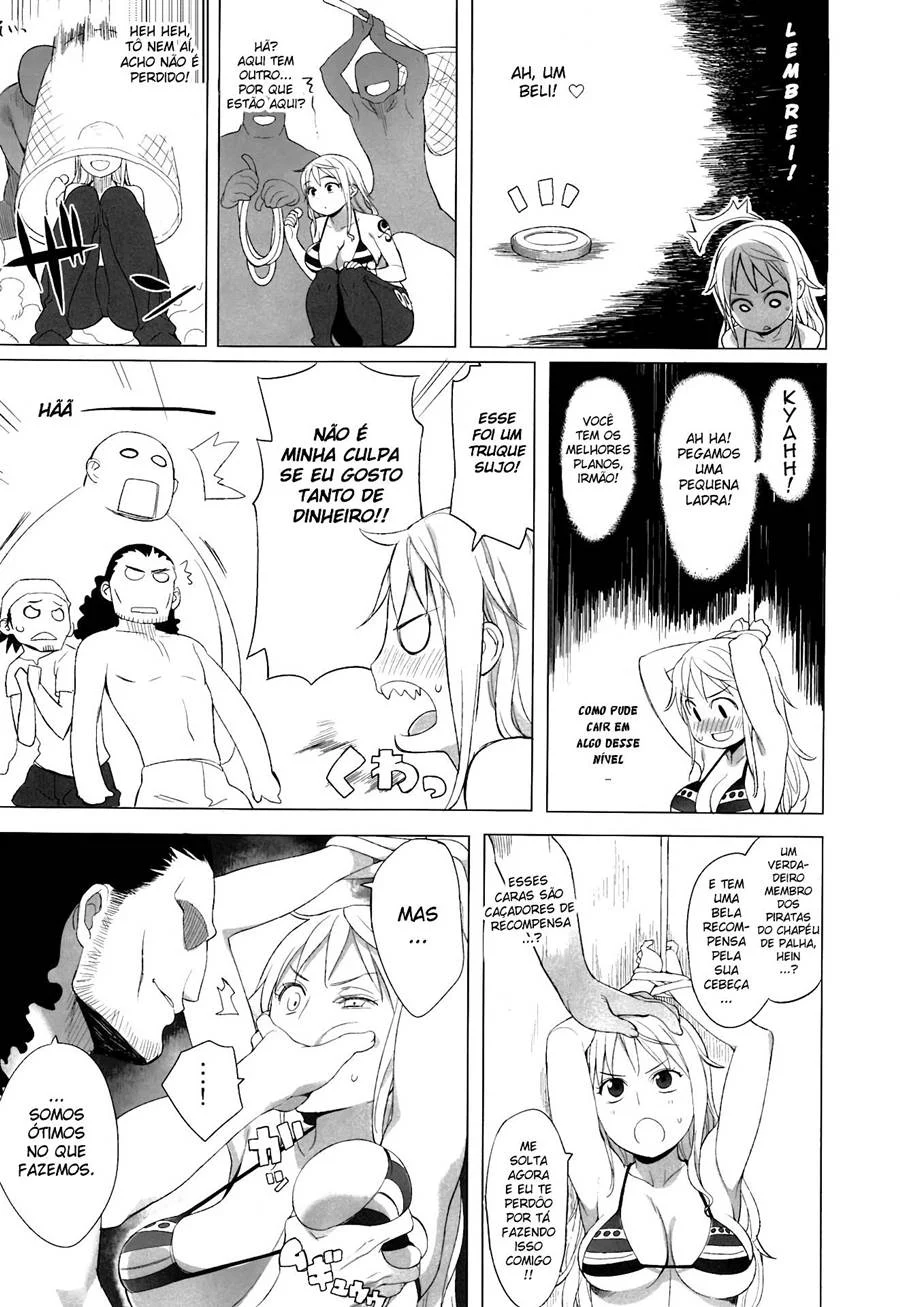 Nami Sentada na Pica do Luffy - Hentai Explícito de One Piece