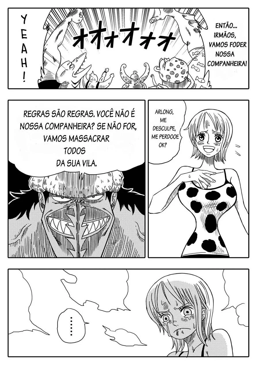 Nami Submissa no Estúdio dos Sonhos - Quadrinhos Eróticos One Piece Explícitos