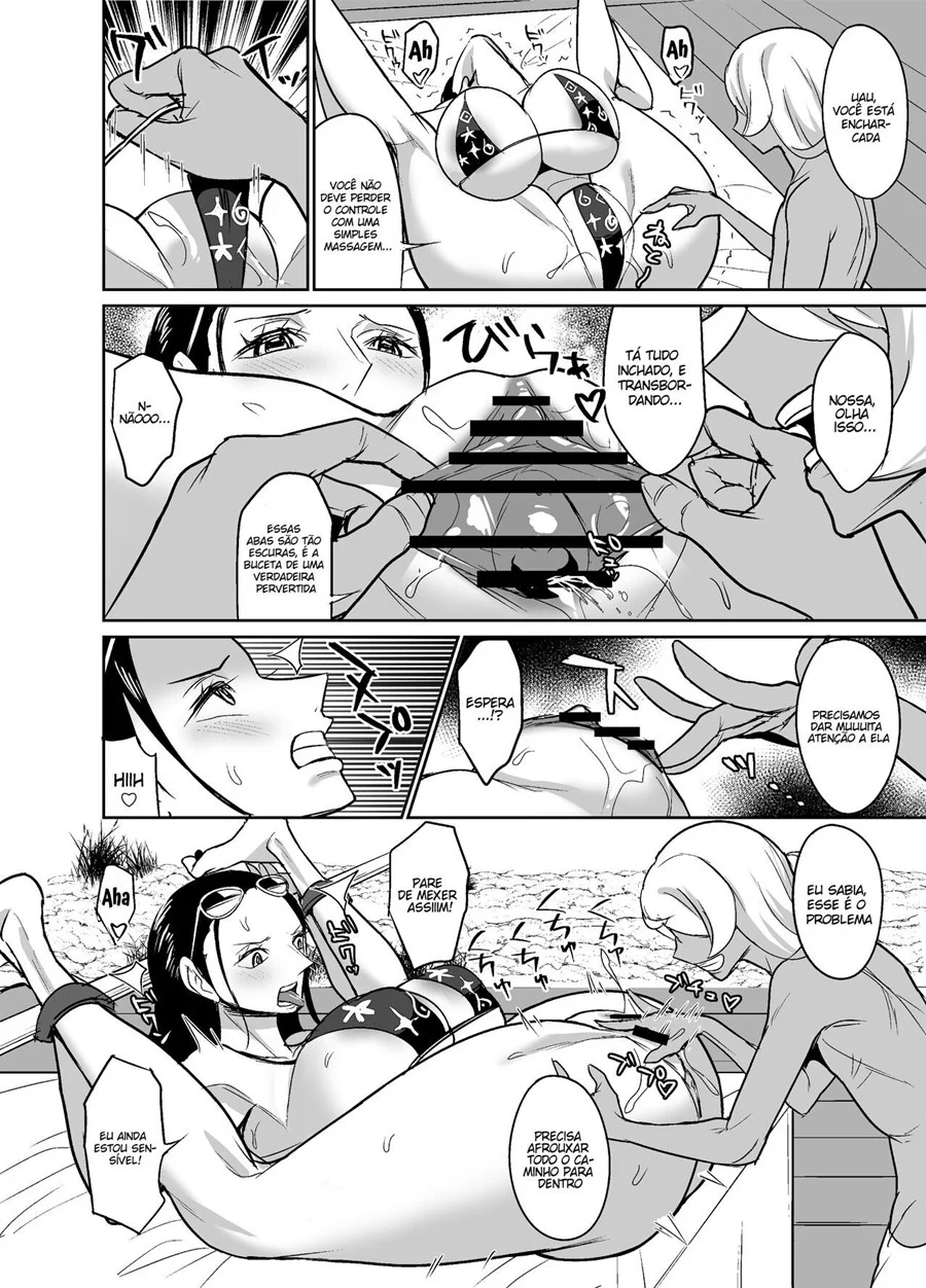 Rabo Gigante da Nami Enfiando em Garoto: Fudendo sem Parar na Praia