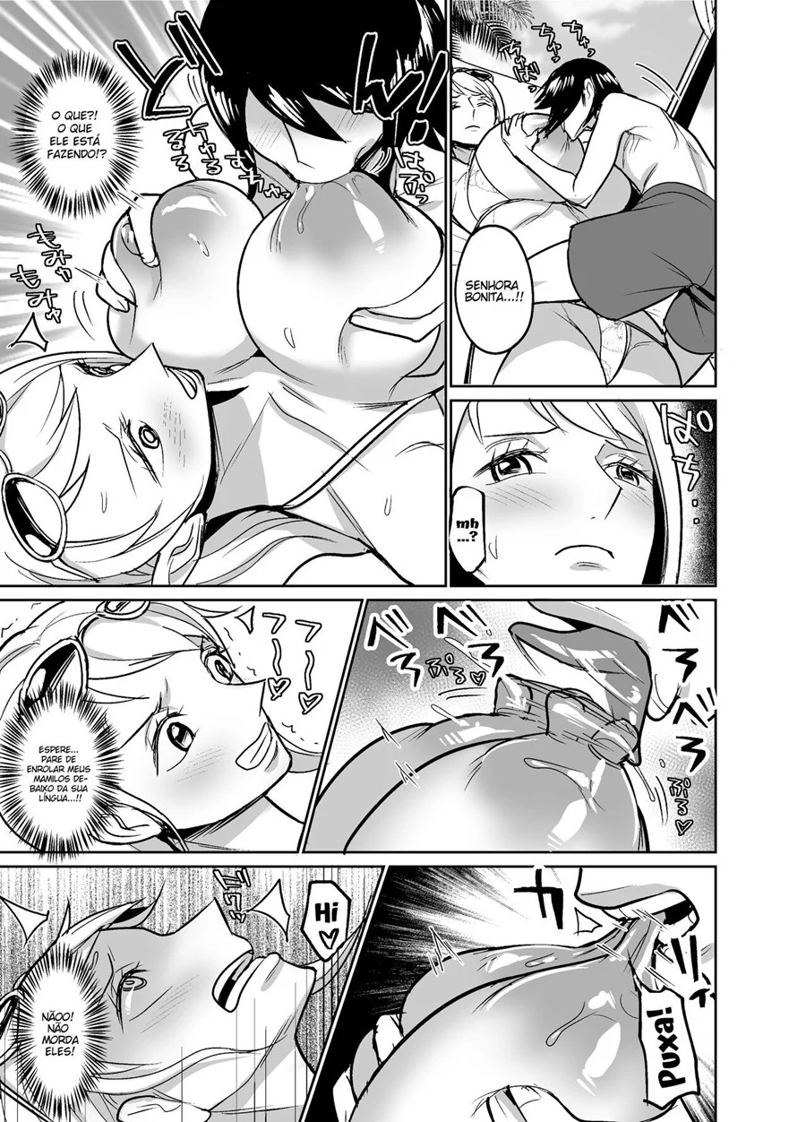 Rabo Gigante da Nami Enfiando em Garoto: Fudendo sem Parar na Praia