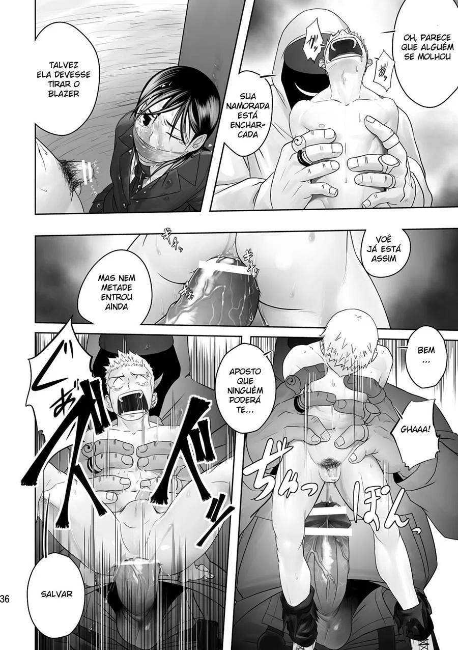 Namorado Cedendo o Cu: Sexo Anal Explícito em HQ de Fetiche Gay