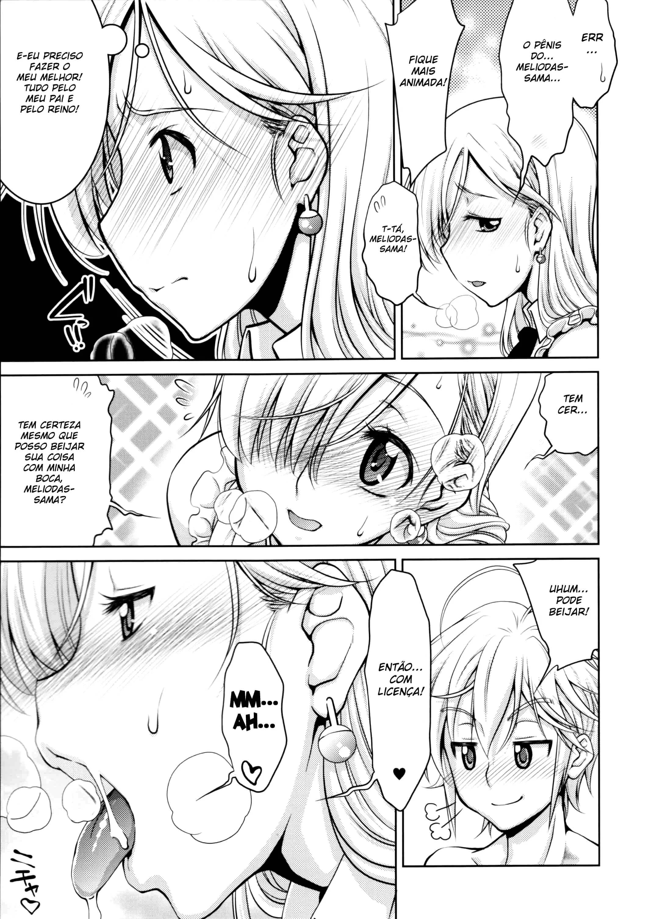 Quadrinhos Eróticos Explícitos de Nanatsu no Taizai - Cenas Proibidas dos Sete Pecados