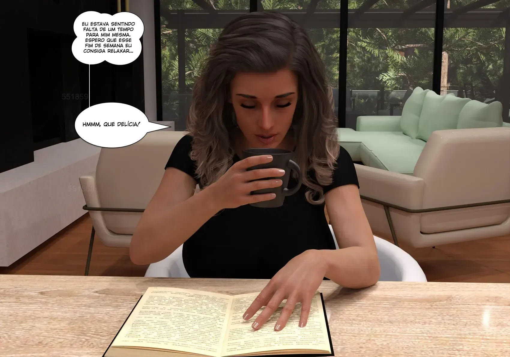 Quadrinhos Eróticos 3D: A Fornicação Deliciosa de NandoF e sua Mãe