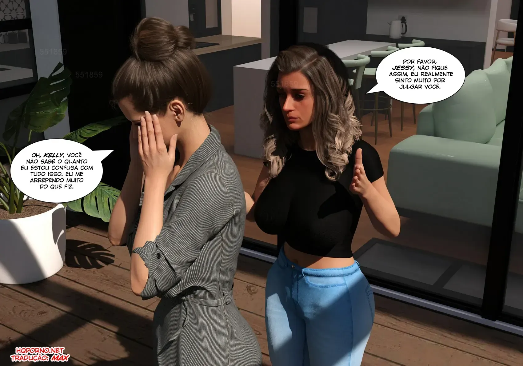 Quadrinhos Eróticos 3D: A Fornicação Deliciosa de NandoF e sua Mãe