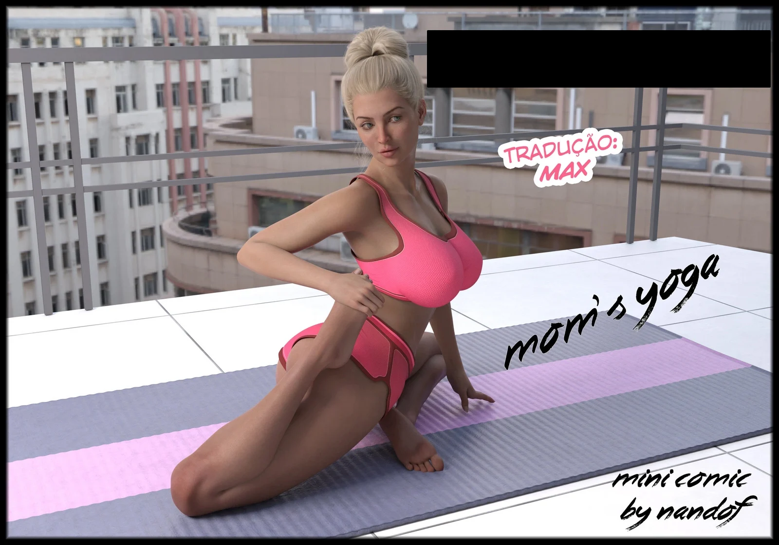 Vidente do Prazer: Aula de Yoga com a Mãe do NandoF em 3D Explícito