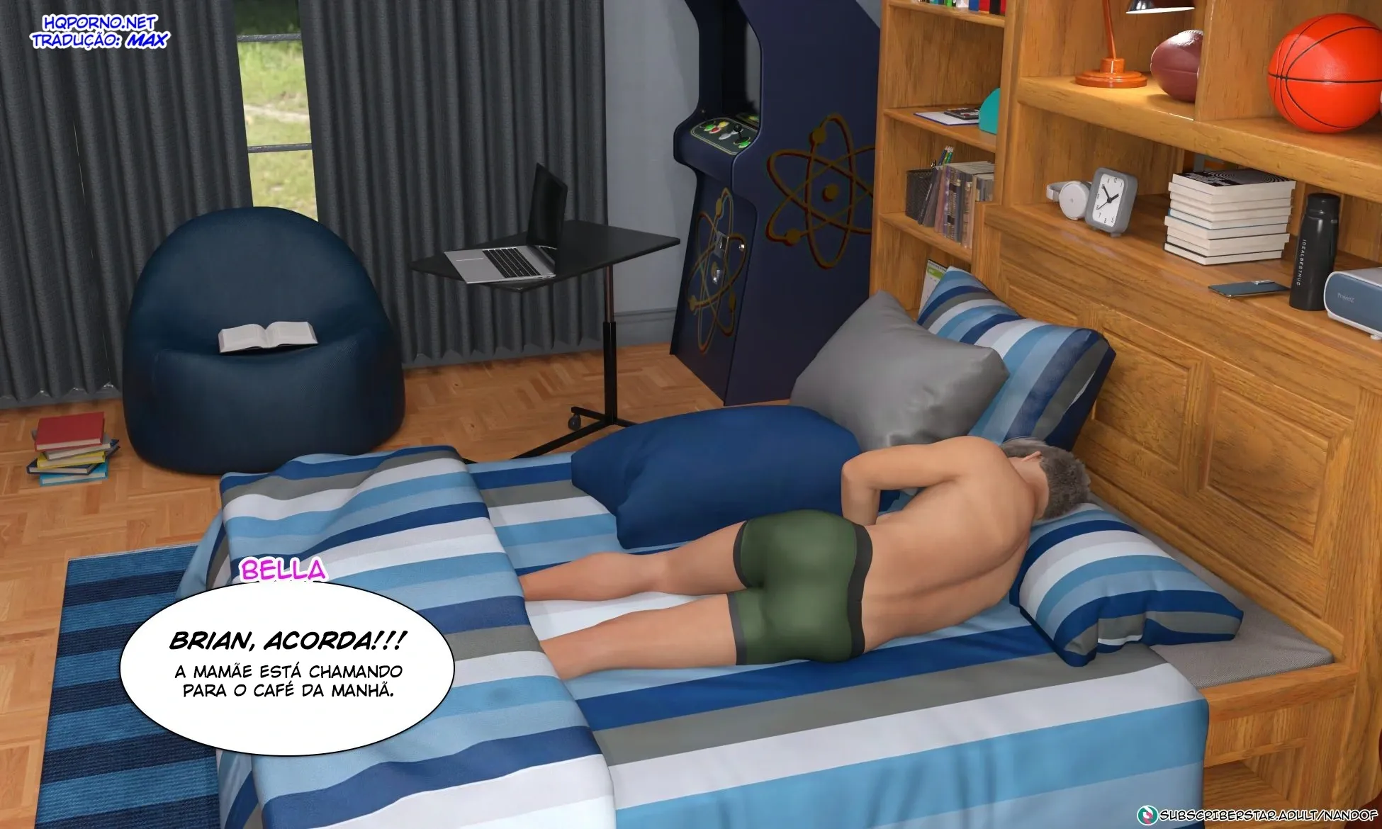 Aulas Secretas do Professor: Tesão Extremo em 3D Para Adultos