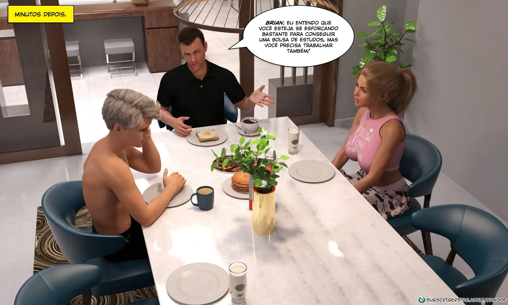 Aulas Secretas do Professor: Tesão Extremo em 3D Para Adultos