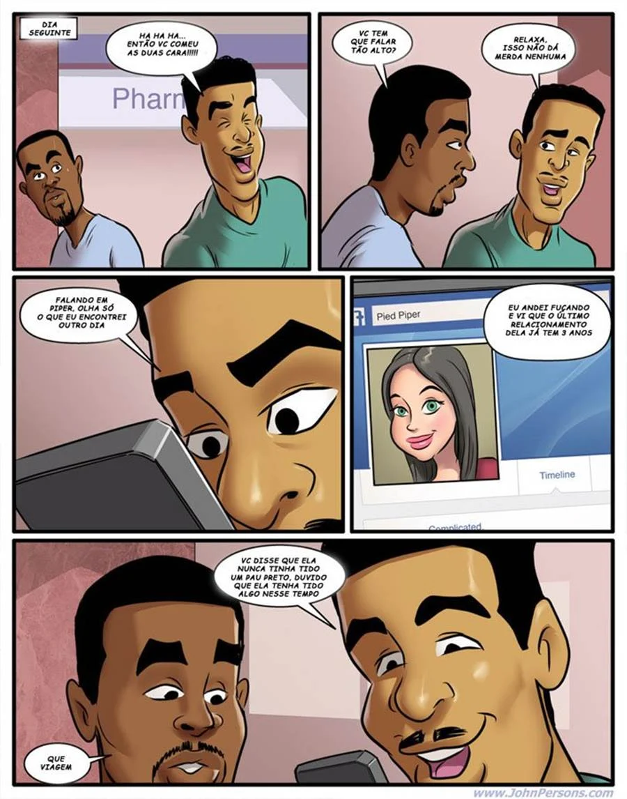 Desvios da Babá Interracial: HQ Picante com Muita Safadeza Explícita Desvios da Babá Interracial: HQ Picante com Muita Safadeza Explícita