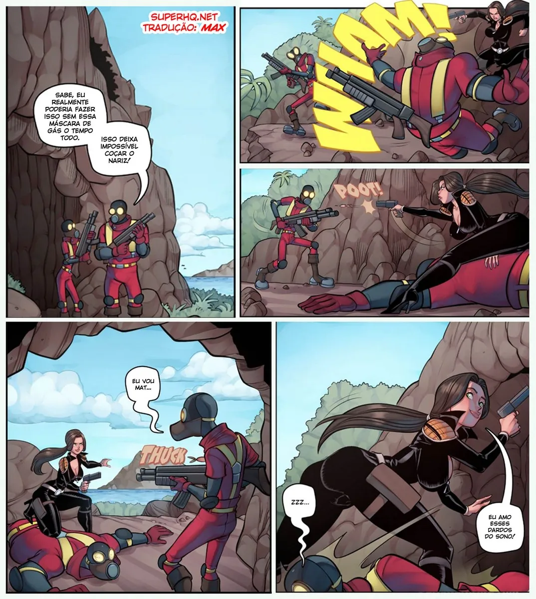 Descubra os Prazeres Secretos em Espiãs Proibidas: Quadrinhos Eróticos Explícitos