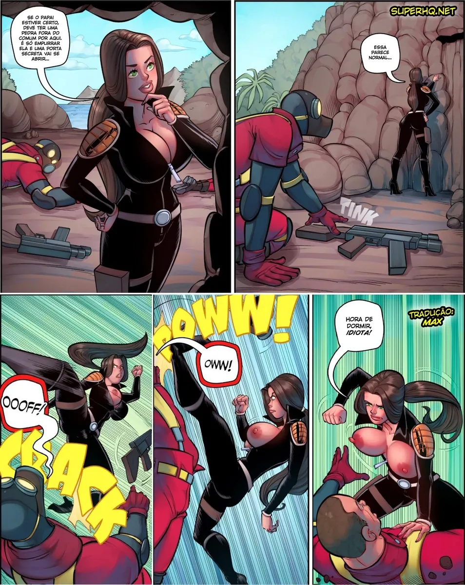 Descubra os Prazeres Secretos em Espiãs Proibidas: Quadrinhos Eróticos Explícitos