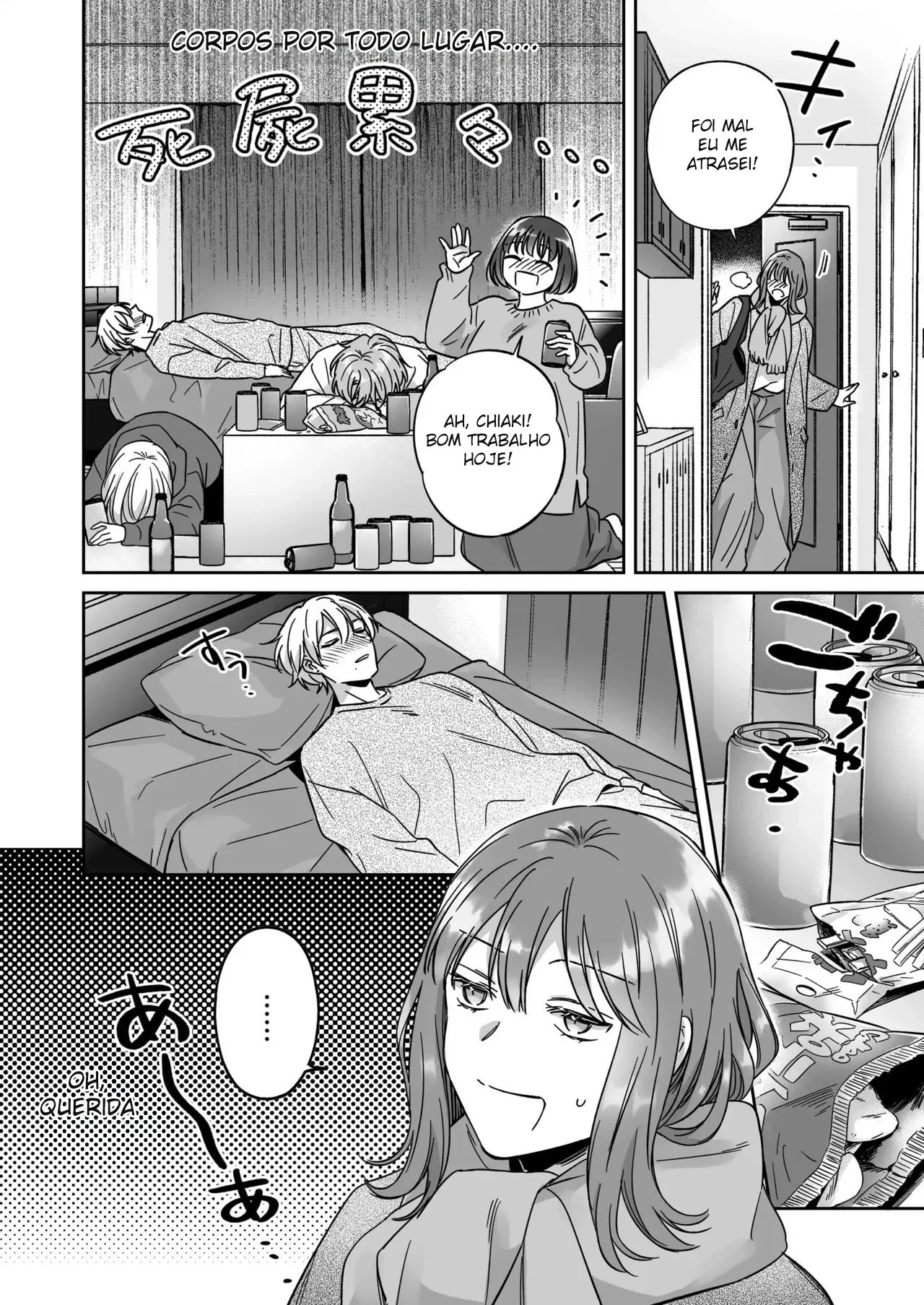 Insatisfeita, ela me implora para entrar com tudo enquanto seu namorado assiste