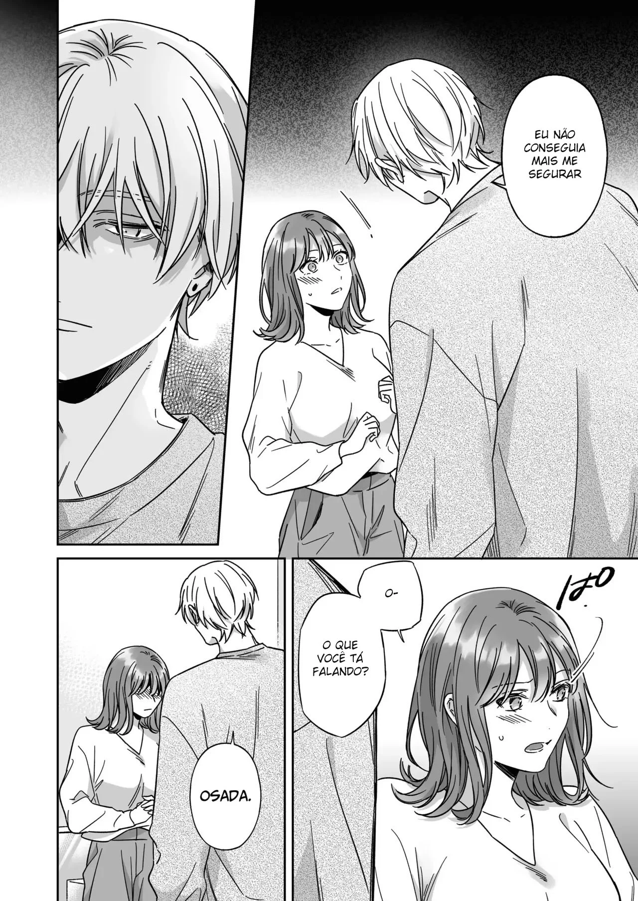 Insatisfeita, ela me implora para entrar com tudo enquanto seu namorado assiste