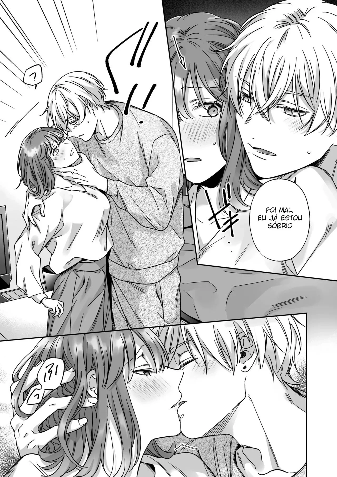 Insatisfeita, ela me implora para entrar com tudo enquanto seu namorado assiste