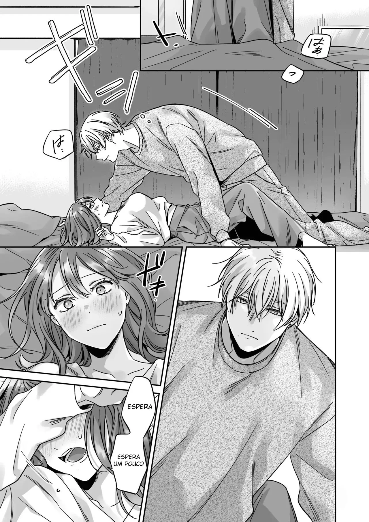 Insatisfeita, ela me implora para entrar com tudo enquanto seu namorado assiste