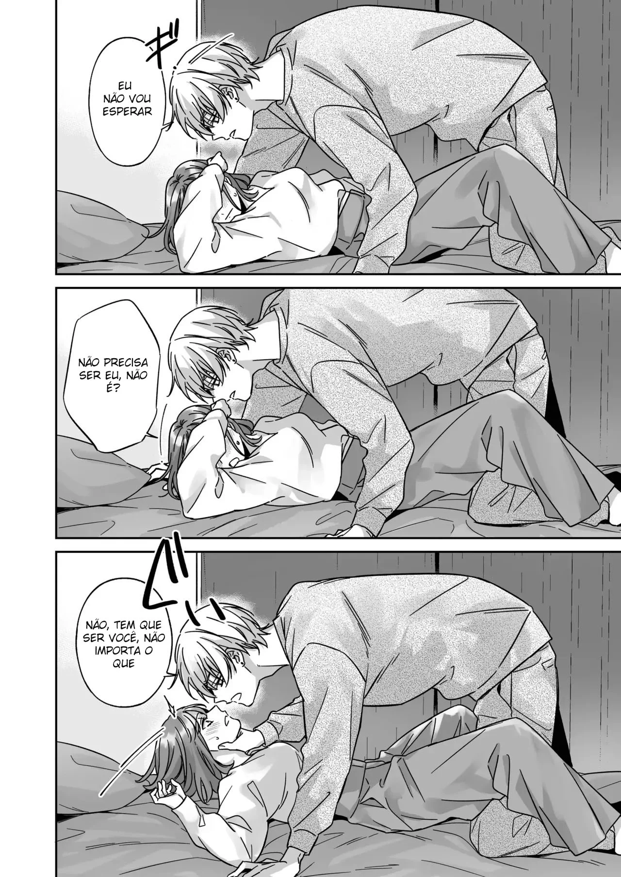 Insatisfeita, ela me implora para entrar com tudo enquanto seu namorado assiste