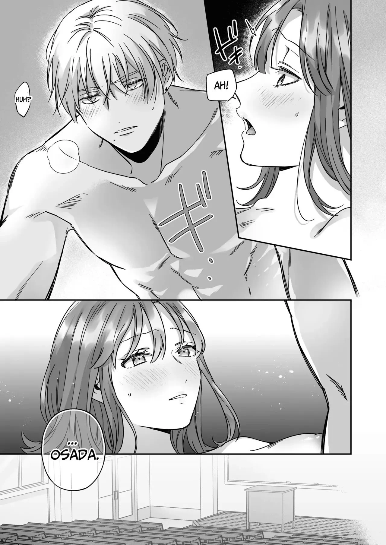 Insatisfeita, ela me implora para entrar com tudo enquanto seu namorado assiste