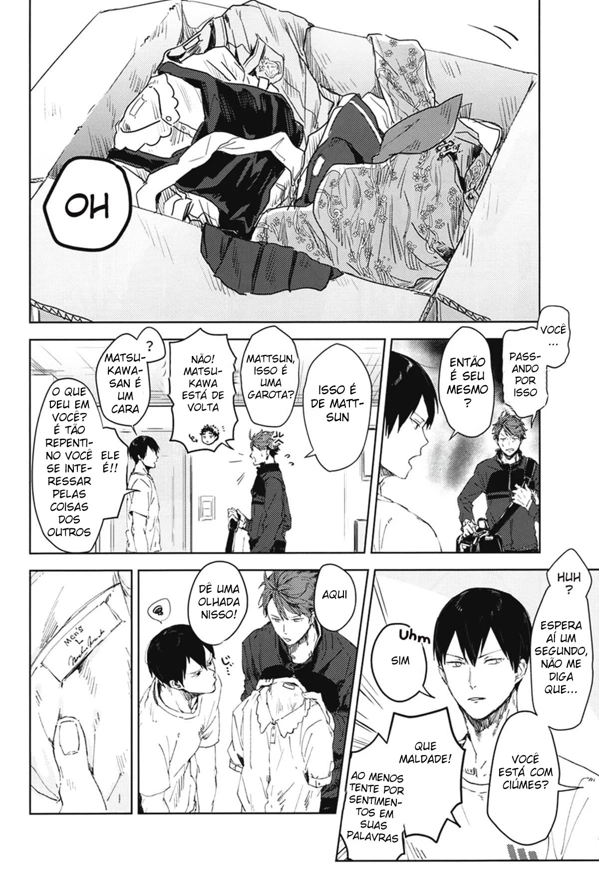 Não Consigo Me Controlar Com Você Por Perto! - HQ Erótica Yaoi Explícita