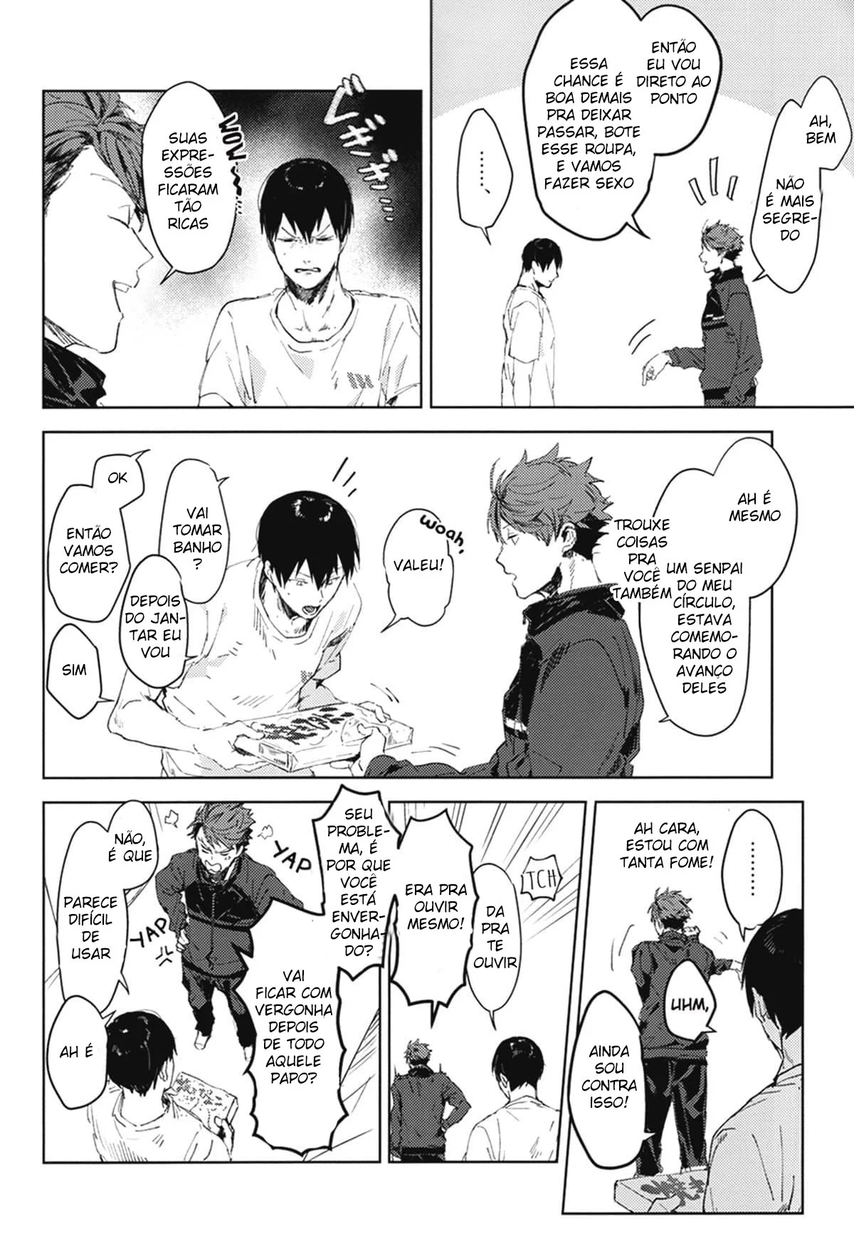 Não Consigo Me Controlar Com Você Por Perto! - HQ Erótica Yaoi Explícita Não Consigo Me Controlar Com Você Por Perto! - HQ Erótica Yaoi Explícita