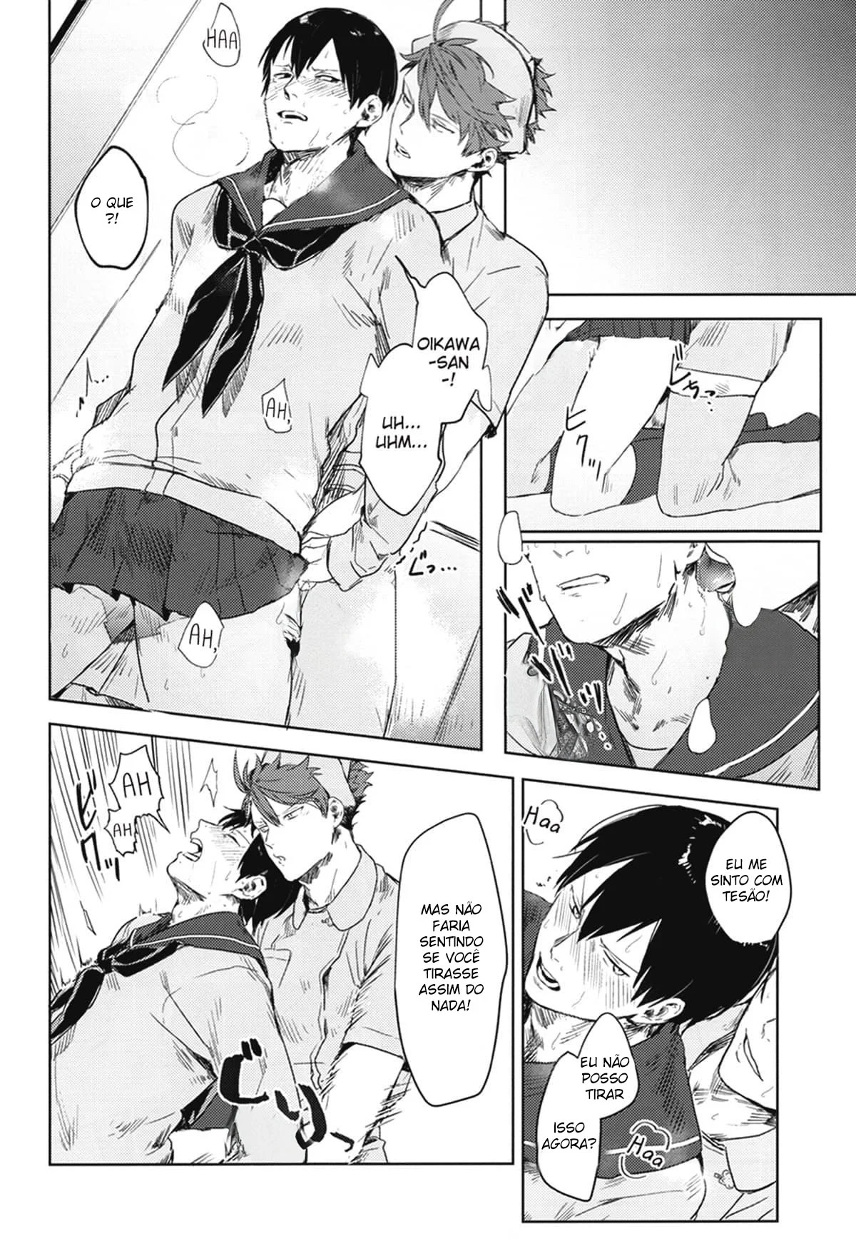 Não Consigo Me Controlar Com Você Por Perto! - HQ Erótica Yaoi Explícita Não Consigo Me Controlar Com Você Por Perto! - HQ Erótica Yaoi Explícita