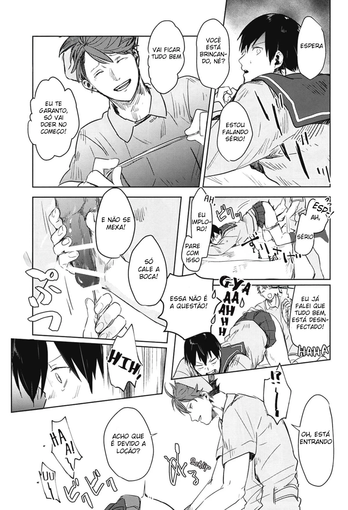 Não Consigo Me Controlar Com Você Por Perto! - HQ Erótica Yaoi Explícita Não Consigo Me Controlar Com Você Por Perto! - HQ Erótica Yaoi Explícita